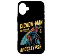 Cicada-Man Survivor Of The Apocalypse Cicada Comic Hero Case for iPhone 16 Plus