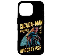 Cicada-Man Survivor Of The Apocalypse Cicada Comic Hero Case for iPhone 16 Pro