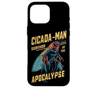 Cicada-Man Survivor Of The Apocalypse Cicada Comic Hero Case for iPhone 16 Pro Max