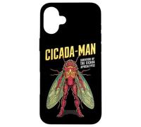 Cicada-Man Survivor Of The Cicada Apocalypse Comic Lovers Case for iPhone 16 Plus