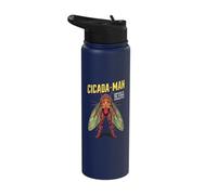 Cicada-Man Survivor of The Cicada Apocalypse Comic Lovers Stainless Steel Insulated Water Bottle