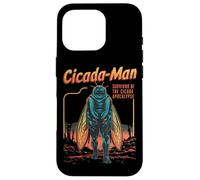 Cicada-Man Survivor Of The Cicada Apocalypse Insect Comic Case for iPhone 16 Pro