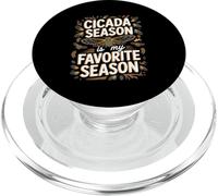 Cicada Season Is My Favorite Season Insect Lover PopSockets PopGrip for MagSafe
