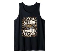 Cicada Season is My Favorite Season Insect Lover Tank Top