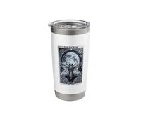 Cicada Tarot Card Gothic Cicada Lover The Cicada Tarot Card Stainless Steel Insulated Tumbler