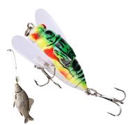 Cicada Top Water Pressure Lure - Pressure Lures | Fresh Water Lure Lures | Strong Hook Attracting Realistic Tackle With Sound | Freshwater Lure Baits, Soft Water Lure Baits, Soft Water Lure Equipment
