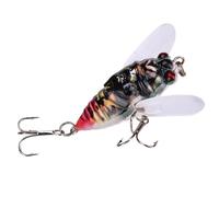Cicada Top Water Pressure Lure - Pressure Lures | Fresh Water Lure Lures | Strong Hook Attracting Realistic Tackle With Sound | Freshwater Lure Baits, Soft Water Lure Baits, Soft Water Lure Equipment