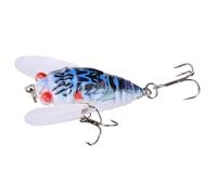 Cicada Top Water Pressure Lure - Pressure Lures | Fresh Water Lure Lures | Strong Hook Attracting Realistic Tackle With Sound | Freshwater Lure Baits, Soft Water Lure Baits, Soft Water Lure Equipment