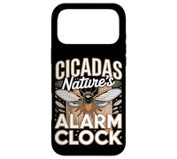 Cicadas Natures Alarm Clock Funny Nature Case for iPhone 17 Pro Max