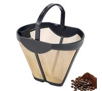 Cicano Coffee Permanent Filter for Ninja CFP Dual Brew Models, Reusable Gold Tone Coffee Filter Basket Compatible with Ninja Coffee Makers CFP201 CFP300 CFP301 CFP305 CFP307 (1 Pack)