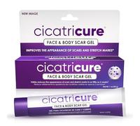 Cicatricure Face & Body Scar Gel, Reduces the Appearance of Old & New Scars, Stretch Marks, Surgery, Injuries, Burns and Acne, 1 Ounce (Packaging May Vary)