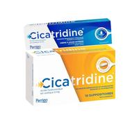 Cicatridine Hyaluronic Acid Cream 60g and 10 Rectal Suppositories for Hemorrhoids Fissures & Post-Surgery Repair Bundle Curated by GloZiri