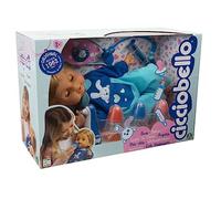 Cicciobello Bua Interactive Doll with Accessories, Toys for Children 2 Years, with Care Accessories such as Thermometer and Stethoscope, Use the Pacifier to Make It Stop Crying!