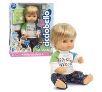 Cicciobello, Interactive Doll, 30 cm, First Words, Hard Body, for Children Aged 2 Years and Above CCBF0