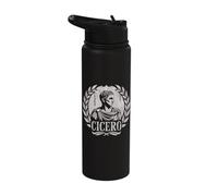 Cicero: Ancient Roman History Stainless Steel Insulated Water Bottle