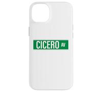 Cicero Ave Chicago Street for Men and Women Case for iPhone 14 Plus