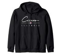 Cicero Illinois (IL) Zip Hoodie
