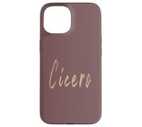 Cicero Illinois Vintage elegant design Case for iPhone 15