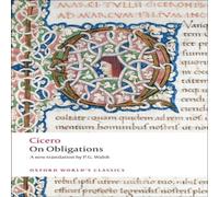 Cicero On Obligations Paperback Book Cicero Multicolor
