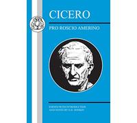 Cicero: Pro Roscio Amerino (Latin Texts)