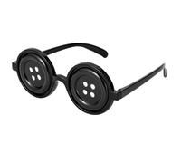 CICEYET Coraline Button Eyes Glasses Halloween Costume Accessories Party Cosplay