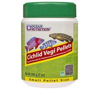 Cichlid Vegi Pellets Small Fish Food, 200g