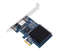 ciciglow 10G PCIe Network Card, RTL8127 Chipset 10Gbps Ethernet Adapter with Six Speed Options 10G 5G 2.5G 1G 100Mbps 10Mbps, for Linux PCI Express Gen 4 X1