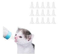 Ciciglow 15 Pcs Silicone Pet Feeding Nipple for Puppy, Dog, Cat or Other Pets