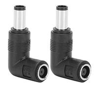 ciciglow 2Pcs Female to Male Adapter, 7.4 x 5.0mm to 7.4x5.0mm Power Supply Plug, with Long Service Life, Suitable for Short-distance Transfer