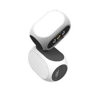 ciciglow 2Pcs Magnetic LED Fill Light,LED Action Camera Video Light Support 10 Level Brightness,Adjustable 3000K-6500K Camera Fill