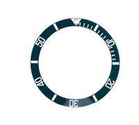 ciciglow 4 Colors Ceramic Watch Bezel Insert, Eco-Friendly and Anti-Wear Replacement Loop for Timepieces, Durable and Stylish Accessory, Perfect for Any Occasion (Tea Green)