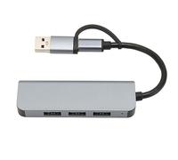 ciciglow 4 in 1 USB3.0 Hub, 4 USB Ports USB C to USB 3.0 Hub USB Splitter USB C Hub Extender USB C Dongle for Windows for Linux for Chrome OS