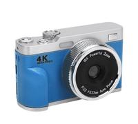 ciciglow 4K 68MP Digital Camera for Photography,16x Zoom Smart Autofoucs Vlogging Camera for Beginner,Anti Shake Compact Portable for Travel (Blue)