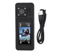 ciciglow 4K Action Camera, 140 Degree Wide Angle WiFi Sports Camera with 2.0 Inch Touchscreen and Image Stabilization, for Cycling Mounting Smartphone APP Connection