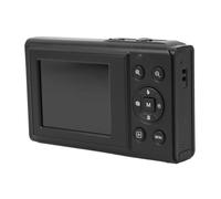 ciciglow 4K Digital Camera, Auto Focus Webcam Face Detection 2.4 Inch IPS Screen Fill-Light 16X Digital Zoom 4K Compact Camera Teen Shaker for Vlogging (Black)