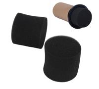 ciciglow 4PCS Speaker Port Tube Foam,60mm Diameter 50mm Height Speaker Port Tube Sponge Plug,Bass Air Vent Sponge Replacement for Speaker Cabinet