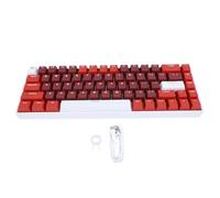ciciglow 68 Keys Mechanical Keyboard, RGB Red Switch Rechargeable Battery 2.4G Wireless, Type C Wired Computer Keyboard, RGB Multiple Lighting Modes