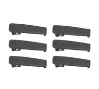 ciciglow 6PCS Radio Belt Clip,Walkie Talkie Belt Clips to Convenient Securely Hold Portable Radios Compatible for Icom IC-F1000 IC-F2000 IC-V10MR IC-F1000D