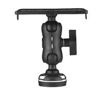 ciciglow Aluminum Alloy Fish Finder Mount, 360° Rotation Marine Electronic Depth Finder Holder, Marine Electronic Mount with Adjustable Installation