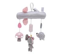 ciciglow Baby Crib Hanging Toy Soft Plush Animal Wind Chime for Newborn, Stroller Activity Toy for Baby Cots - Safe Material for Multiple Music and Sound Effects, Development of Tactile and Visual