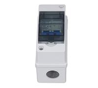 ciciglow Circuit Breaker MCB PV Combiner Box 1000V DC 20A with Distribution Box, Overvoltage and Overload Protection