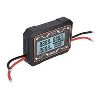 Ciciglow DC Power Meter 0-60V Digital Backlit Large Screen Multifunctional Solar Power Meter (200A)