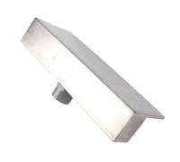 ciciglow Decorative Waterfall Spout Stainless Steel Water Curtain Overflow for the Inner Courtyard Pool (300MM)