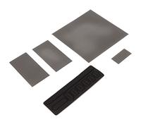 ciciglow Dust Filter, Replacement Dust Filter for Series X, 8 Dust Plugs, 4 PVC Meshs Set, Vented Dust Cover Mesh Filter for Game Consoles
