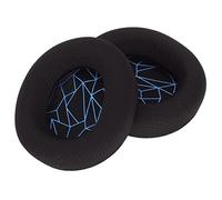 ciciglow Earpads, Headphones Ear Pads Cushions Replacement Protein Leather Foam Earpads for Arctis 3/5/7, for Arctis 9, for Arctis 1, for Arctis pro Headset(with Blue Silk Screen)