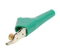 ciciglow Electrics Test Clips Replacement for Clamp/holder for Various Electrical Projects 25 Mm Opening (Green)