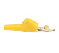 ciciglow Electrics Test Clips Replacement for Clamp/holder for Various Electrical Projects 25 Mm Opening (Yellow)