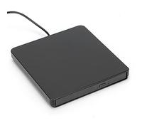 ciciglow External DVD Drive,USB 2.0 Portable CD/DVD Drive/DVD Player for Laptop CD ROM Burner Compatible with XP/ Wind10/ Vista/7/Linux/OS X(Black)