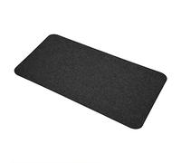 ciciglow Felt Mouse Desk PC Pads, Foldable Felt Mouse Mat, Laptop Mouse Pad, Scratch Resistant, Thermal Insulation, Shock Absorption, 68X33CM, for Office, Gaming, Home(dark gray)