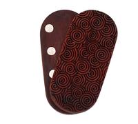 ciciglow Finger Slider Toy, Wood Stress Relief Slider Magnet Stress Relief Toy Wooden Decompression Toy Strong Mechanical Feel Single Hand Operate (Screw)
